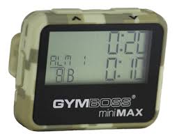 Gymboss miniMAX Interval Timer - Camouflage/Tan