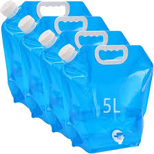 Flexibele Opvouwbare Waterjerrycan met Dicht Deksel