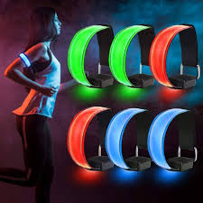 Sporgo Reflecterende Led-armbanden voor Kinderen - 6 Stuks