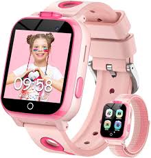 PIULAXIU Kinder Smartwatch: 26 Spellen & SOS Belfunctie