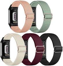 Gugobit Verstelbare Nylon Armband voor Fitbit Charge 6/5