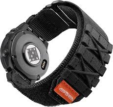 Bandletic Nylon Band voor Garmin Fenix 6X Pro