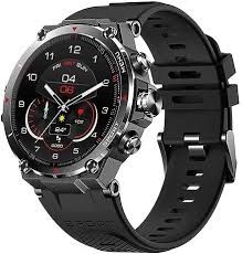 Knauermann GPS 2 (2023) Zwart Sporthorloge Smartwatch - AMOLED