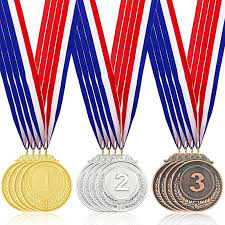 12 Stuks Olympische Medailles - Goud