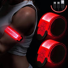 Oplaadbare LED-armbanden voor Hardlopen - 2 Stuks