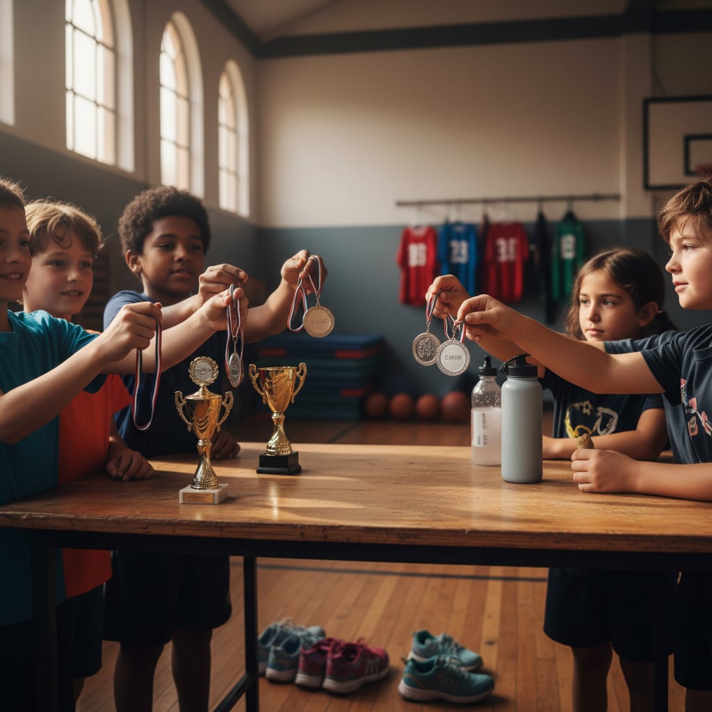 Gepersonaliseerde medailles vs standaard trofeeën: wat motiveert jonge atleten het meest?